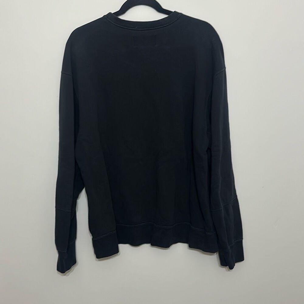 Jordan Nike Mens Black Jumpman Crew Neck Pullover Sweatshirt Size Large - Picture 7 of 8